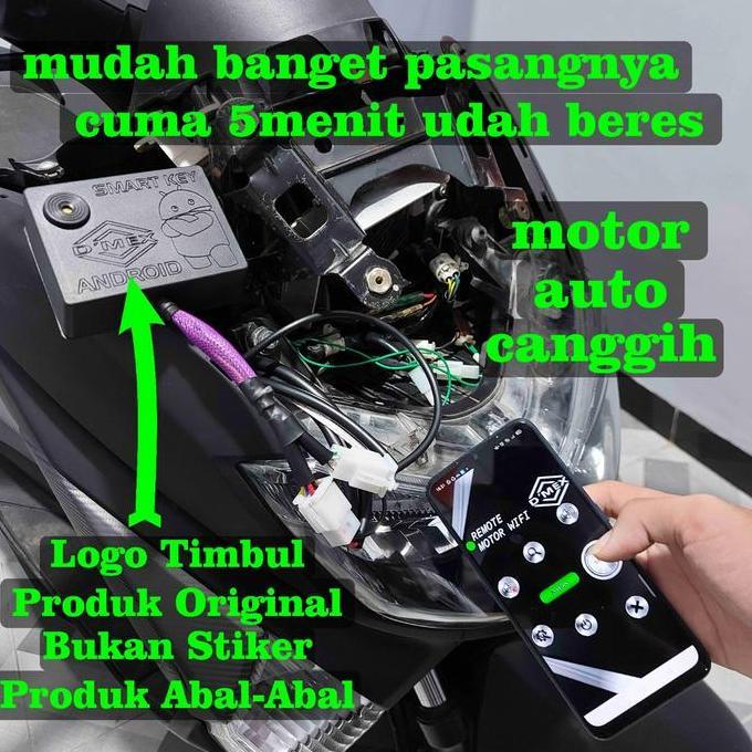 DMEX ANDROID SMARTKEY ALARM MOTOR SENSOR SENTUH
