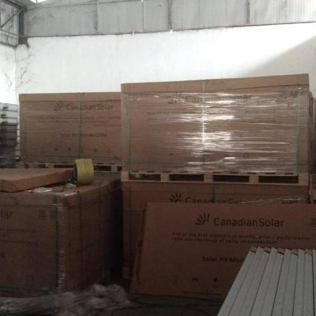 ( "Solar Gaes" - Panel Surya Merk Canadian 410Wp Poly Crystalyne ))