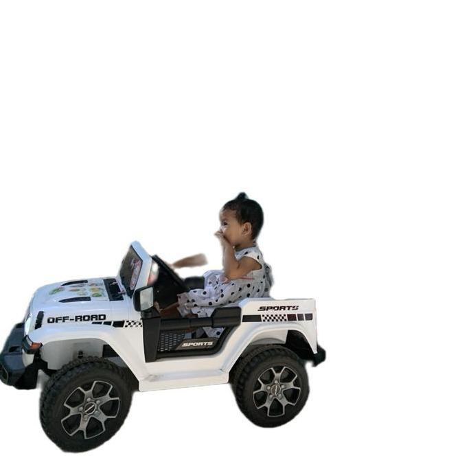 mainan mobil remot aki jeep rubicorn