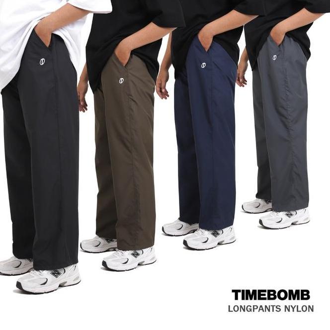 Timebomb | Celana Trackpants Parasut | Long Pants Nylon
