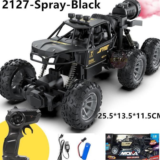 Duffy toys(COD) Mainan Mobil Remote Control Rock RC Crawler Offroad Alloy Material Remote Kontrol Ca