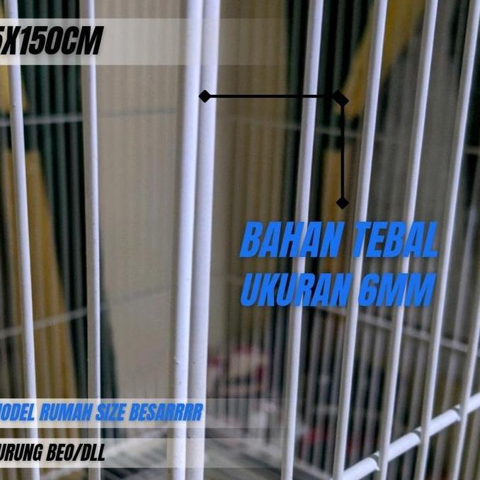 NP KANDANG BURUNG BEO BESI BESAR