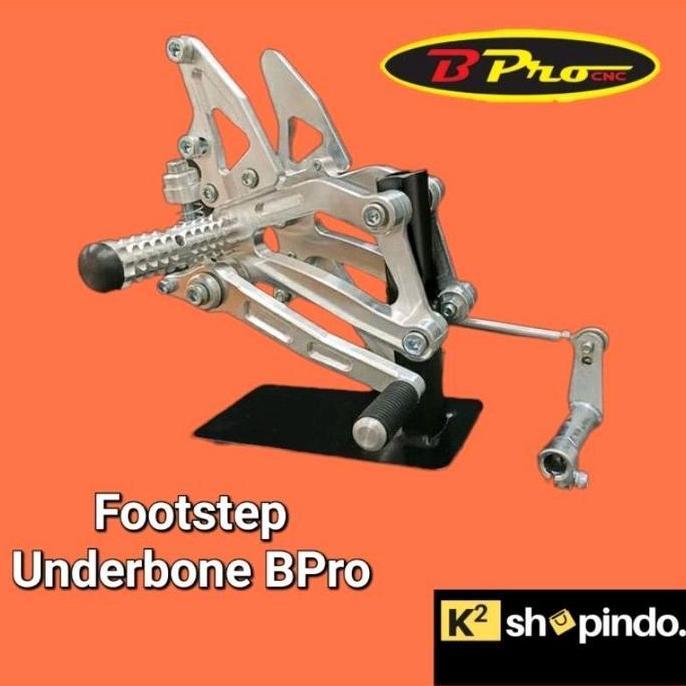 Promo Footstep Underbone Bpro Ninja R Ss Zx Rr Mx King R15 V3 Cbr 150 Full Cnc Original B Pro
