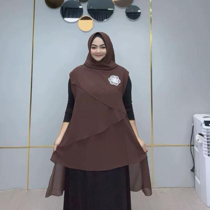 JILBAB SERUNI TUNIK | HIJAB INSTAN | JILBAB VIRAL | KERUDUNG TUNIK JILBAB INSTAN SIMPLE / JILBAB INS