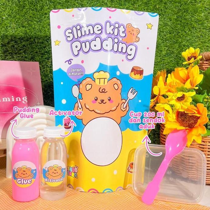 SLIME KIT PUDDING BY SLIME BINTARO || SLIME KIT || BIKIN SLIME SENDIRI || TOFU SLIME