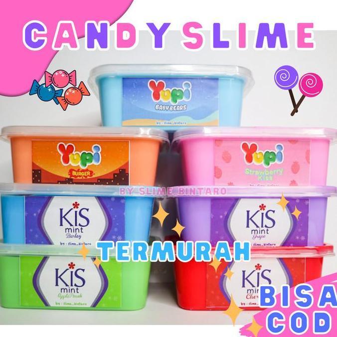 CANDY SLIME BY SLIME BINTARO || || SLIME || || FREE PACKING || SLIME BEST SELLERKING || SLIME BERKUA