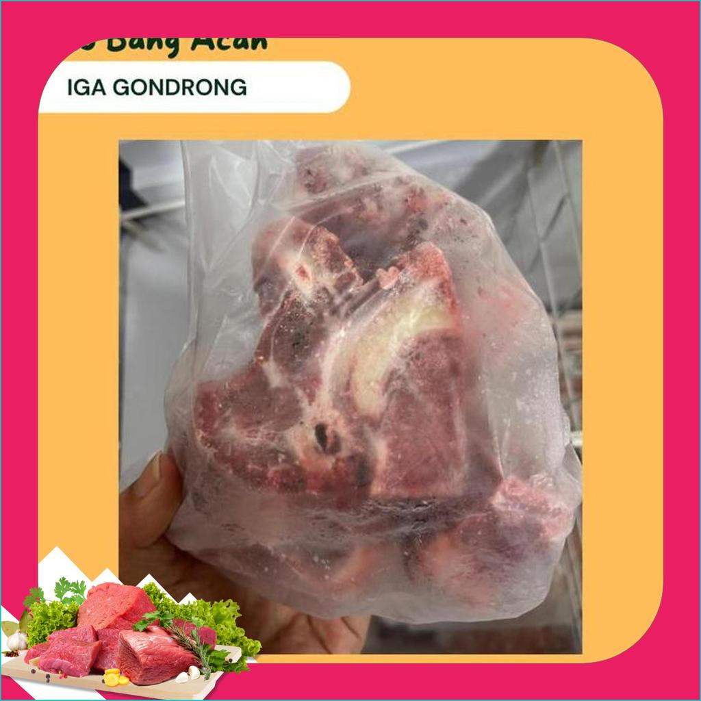 Iga Gondrong | Iga Sapi Tebal | Tulangan Sop Samaeday