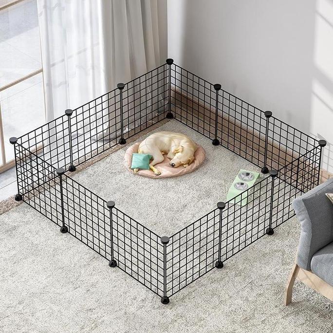 Pagar Hewan Peliharaan/Pagar Hewan Peliharaan Lipat/Kandang Hewan Peliharaan/Pagar Kucing Dan Anjing
