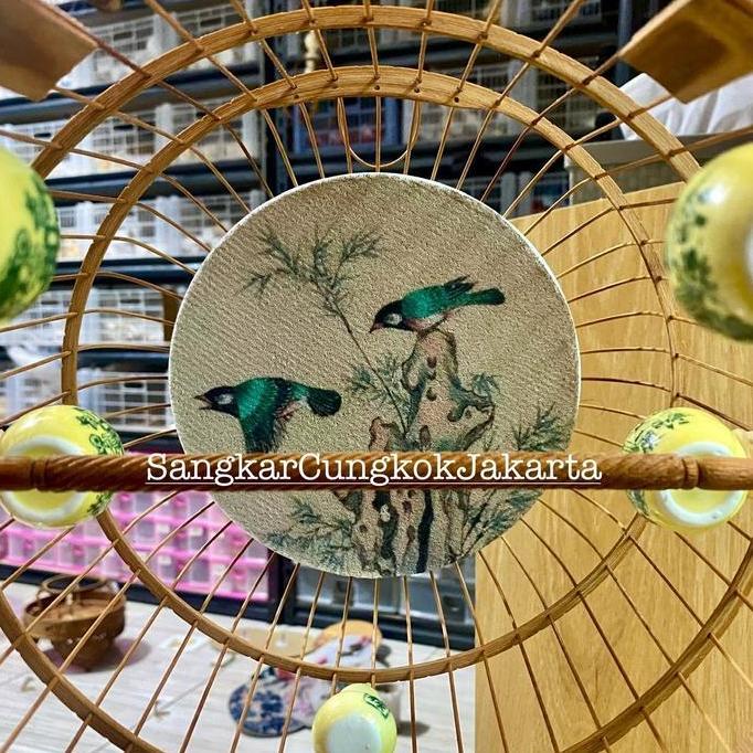 Plafon Sangkar Cungkok Bulat Diameter 16cm