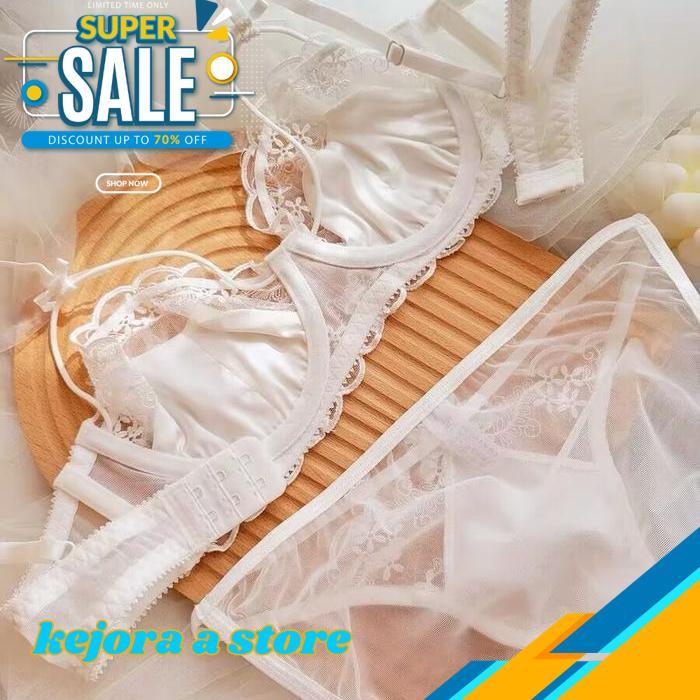 BRA SET PUSH UP KAWAT G STRING WANITA BIKINI 5B027 BY KEJORA STORE