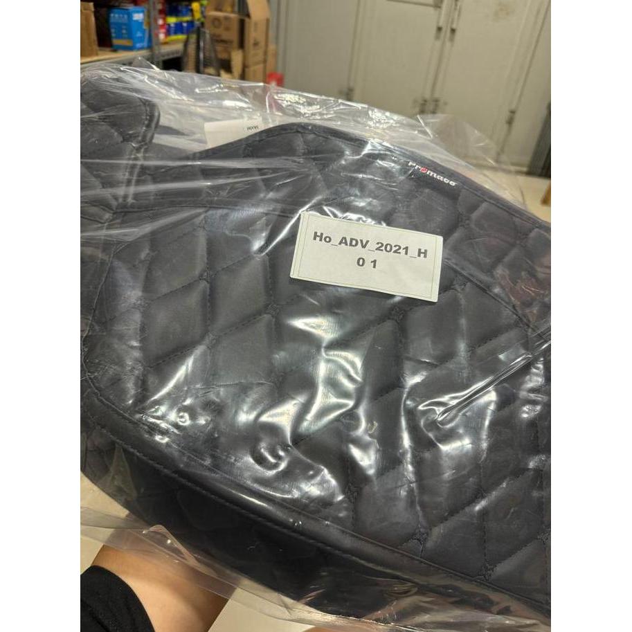 PROMATE KARPET MOTOR KULIT PREMIUM HONDA ADV 150 2019 - 2022 HITAM FULL