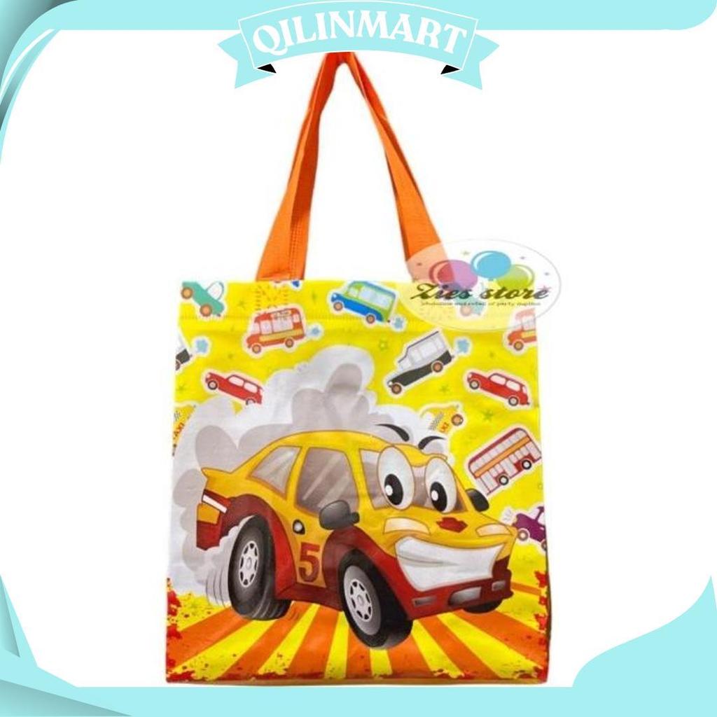 Tas Souvenir Ulang Tahun Anak / Goodie Bag / Tas Ulang Tahun Cars - S Zs Best Seller