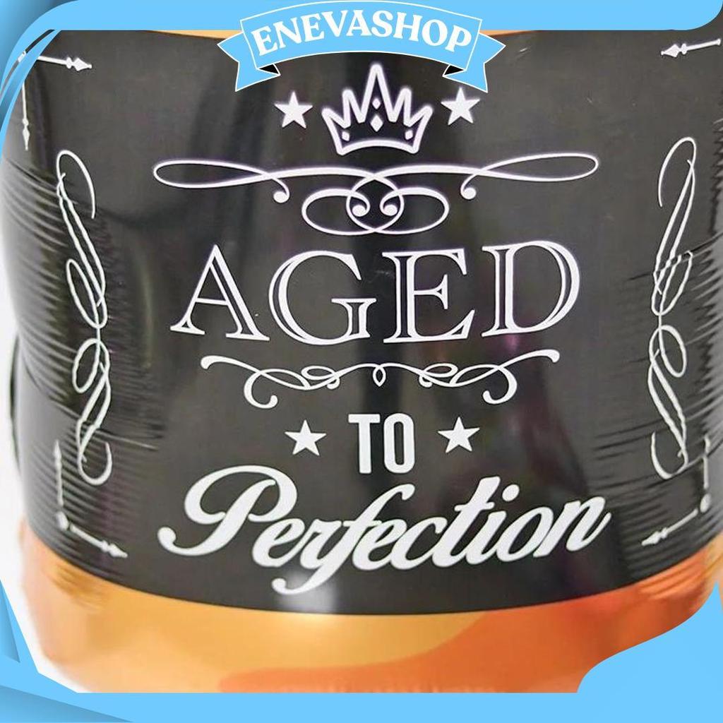 Balon Foil Happy Birthday Botol Whiskey / Balon Foil Botol Wine Perfection Jumbo Zs Gratis Ongkir