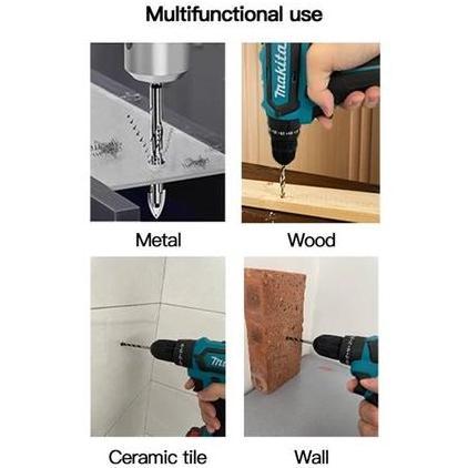 [Layanan garansi lima tahun] Makita DF331D36V Nirkabel bor kejut, diimpor dari Jepang, obeng listrik
