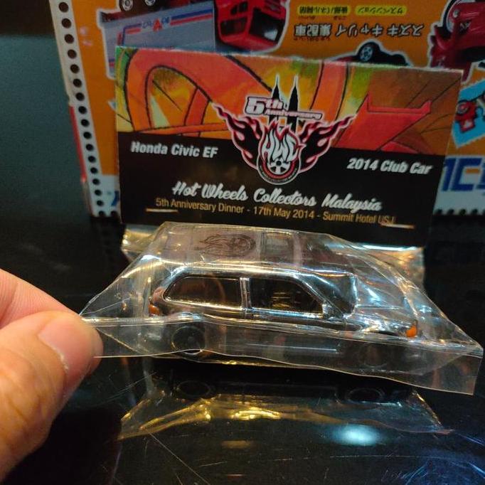 hotwheels civic ef honda collector malaysia 2014