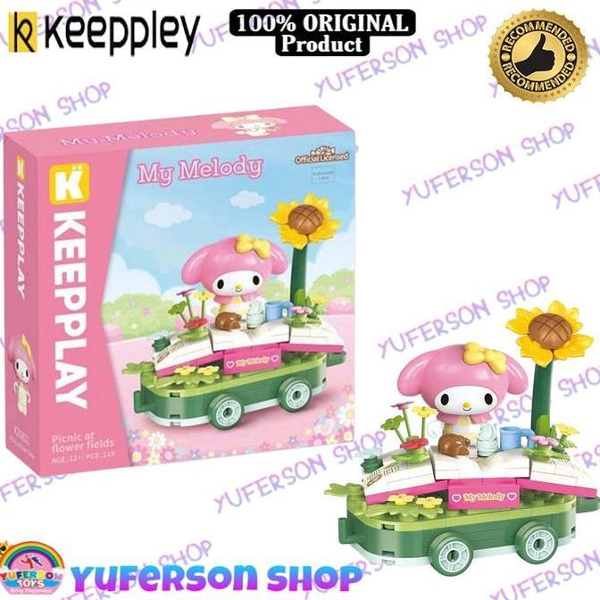 Keepplay Sanrio My Melody Picnic At Flower Fields