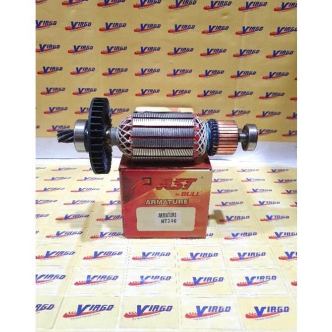 AST ARMATURE MT240 ANGKER MESIN GERINDA POTONG BESI DUDUK CUT OFF MAKTEC 14" MT 240