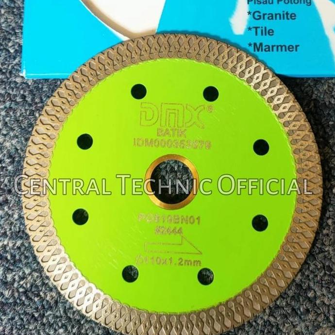 Mata Pisau Gerinda Potong Granit 4" Ori DMX Batik 4 inch Turbo