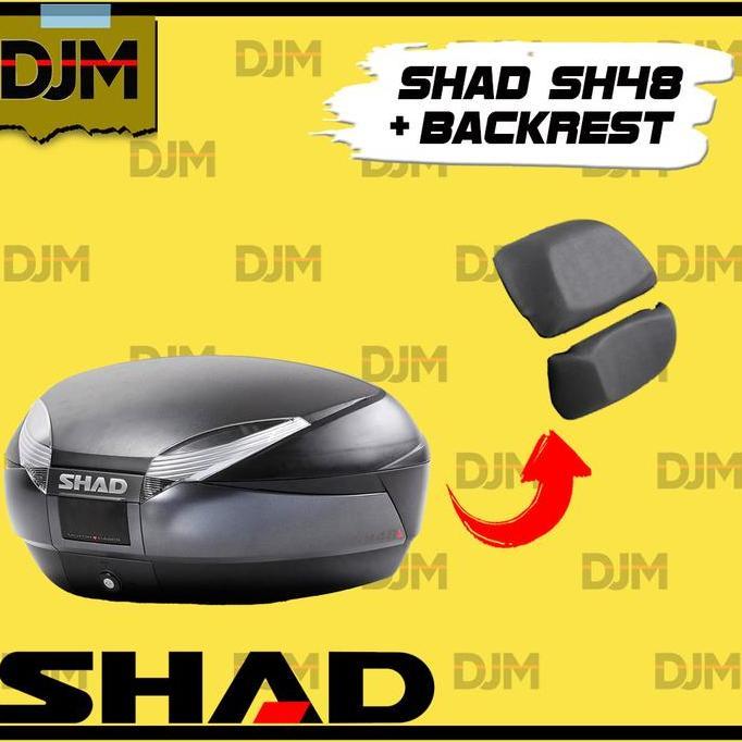 BOX MOTOR SHAD SH48 CARBON | SH 48 CARBON | SHAD TOP CASE | SHAD MOTOCASE | TRUNK | DJMOTOGEAR