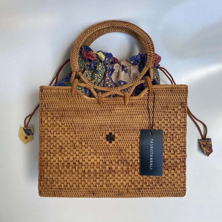 TAS JINJING | TAS ATE | TAS ROTAN BALI | HANDMADE BAG