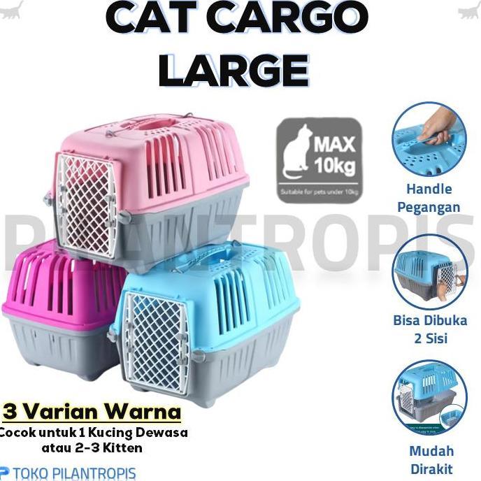 Pet Cargo Kucing Cat Pet Kargo Kucing Box Kucing Travel Pet Carrier