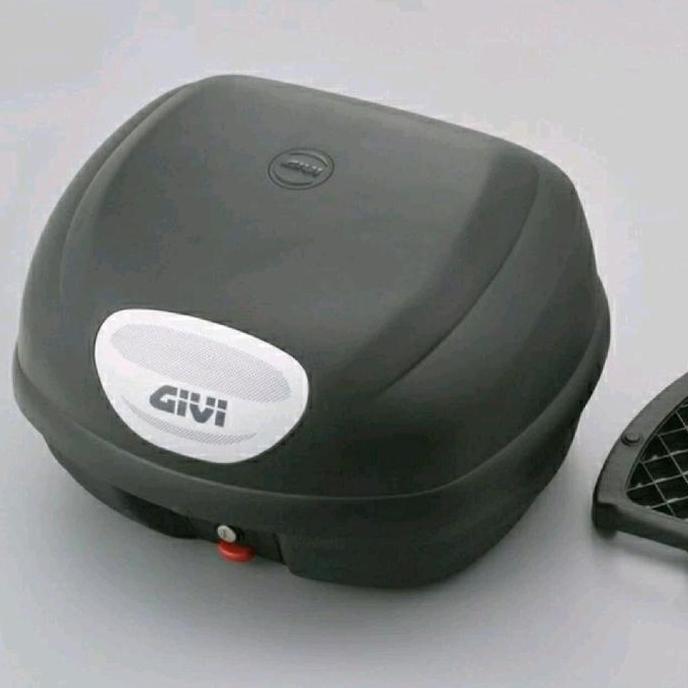 BOX GIVI E33NX & BREKET BOX+BACKREST - SCOOPY/GENIO / PAKETAN BOX GIVI E33 NX - SCOOPY / GENIO