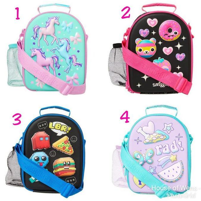 SMIGGLE LUNCH BAG - SMIGGLE LUNCH BOX - TEMPAT MAKAN SMIGGLE