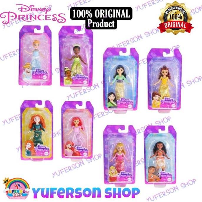 Boneka Barbie Disney Princess Small Doll HLW69