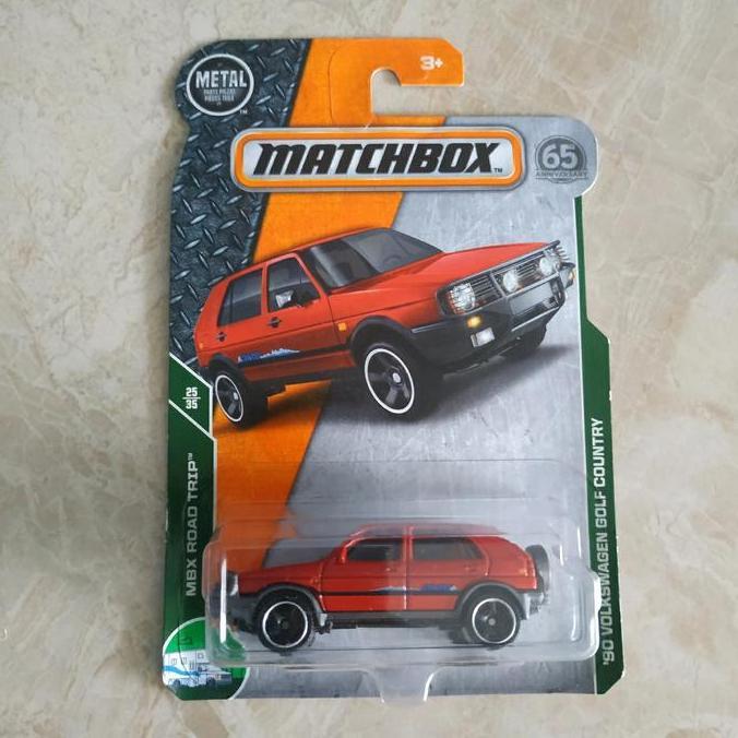 Matchbox 90 Volkswagen VW Golf Country Red Unik Keren Murmer