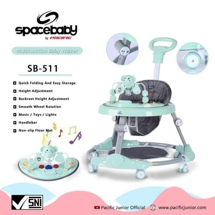 Baby Walker Space baby SB-511 Spacebaby Kereta Bayi murah