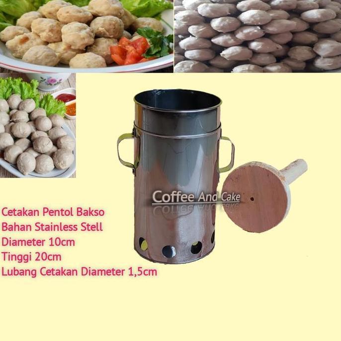 Cetakan pentol bakso / cetakan bakso stainless
