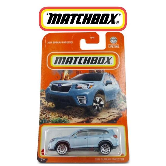 Matchbox 2019 Subaru Forester Biru Timothy Diecast