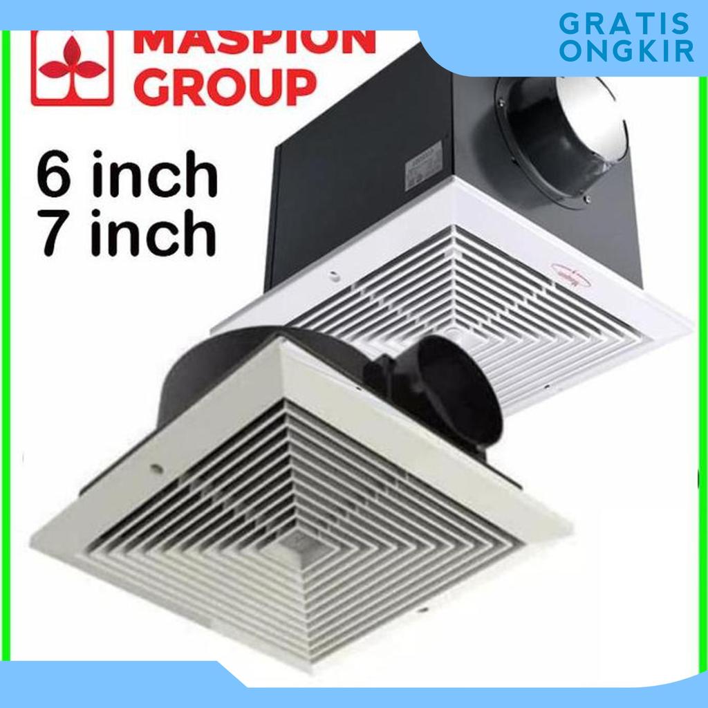 Exhaust Fan Hexos Fan Plavon Maspion Mv 18Ex - 7 Inch 18 Cm