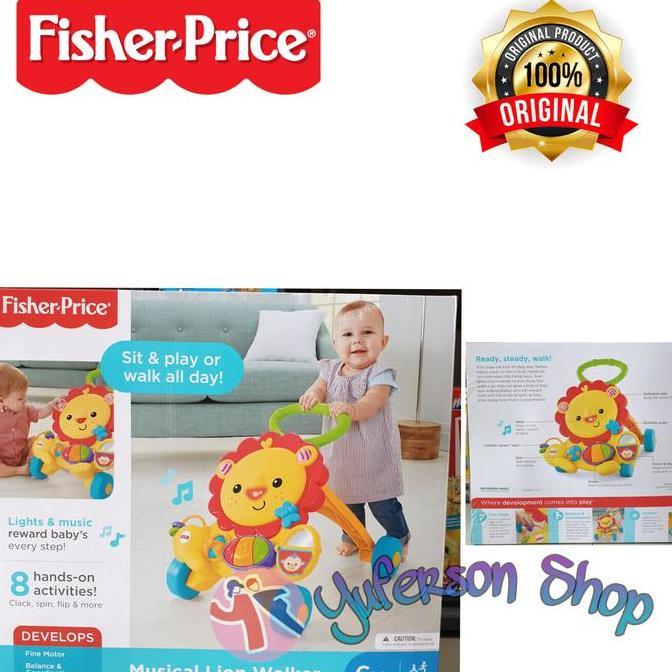 Baby Walker - Fisher Price - Musical Lion Walker