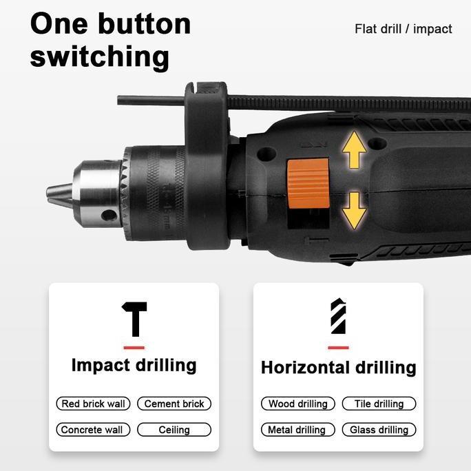 JLD Mesin Bor beton 13mm - impact drill- bor beton - Bor beton 13mm