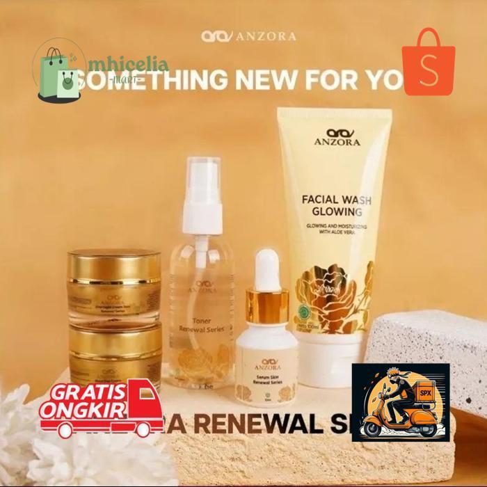 jg-8 anzora Skincare - Brightening skincare anzora original - anzora paket glow - anzora paket acne 