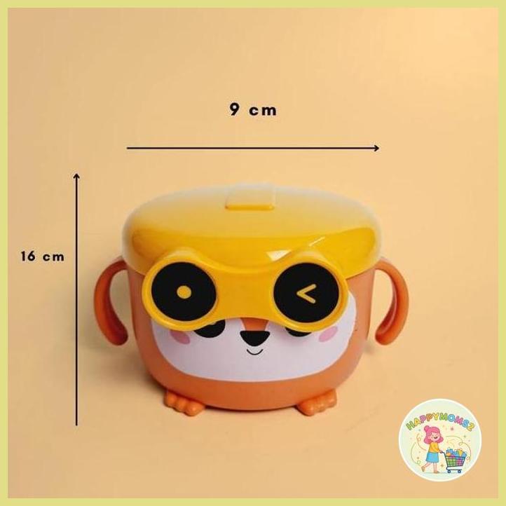 (HMOM2) LUNCH BOWL STAINLESS PENGUIN/MANGKUK MAKAN/MANGKOK BAYI KEDAP UDARA KESUKAAN BUNDA MAMA MOMS