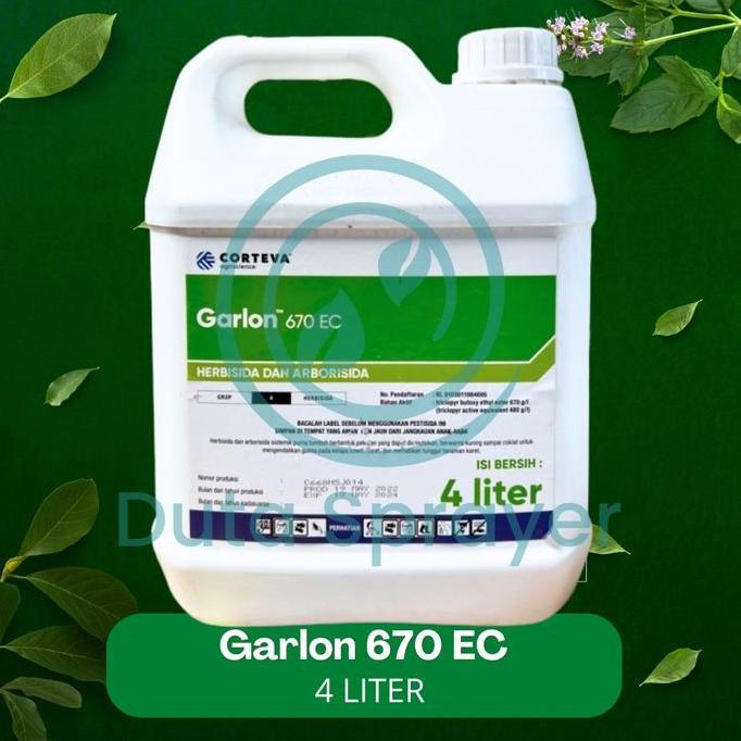 Promo Garlon 670 EC 4 L Herbisida Arborisida Gulma Berkayu 4L 4 Liter COD
