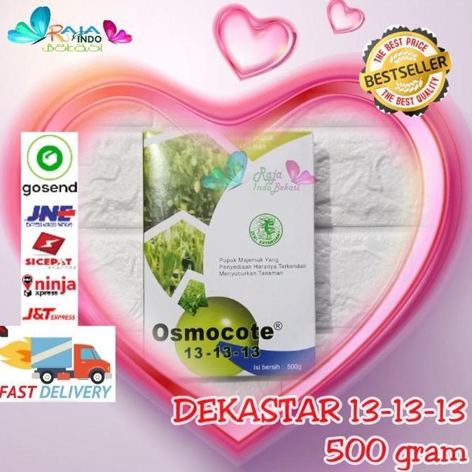 Promo RAJA INDO Pupuk Dekastar OSMOCOTE 13-13-13 500 Gram Pupuk Majemuk Osmocote 500gr 131313 500 gr