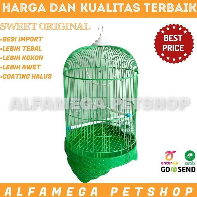 PROMO - SANGKAR RUMAH KANDANG HEWAN BURUNG LOVEBIRD MURAI MERPATI SWEET 185