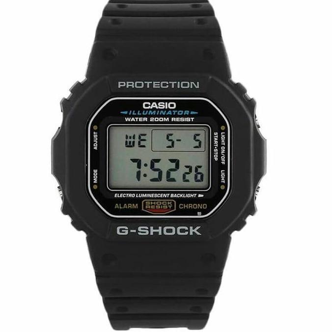 Casio G-Shock Dw-5600E-1V / Gshock Dw5600E Original & Bergaransi