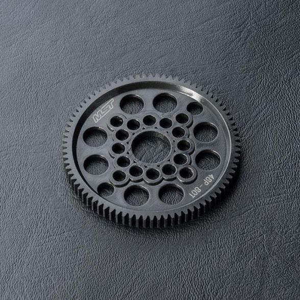 PROMO DISKON - MST 48P SPUR GEAR 80T (BLACK) #148080BK