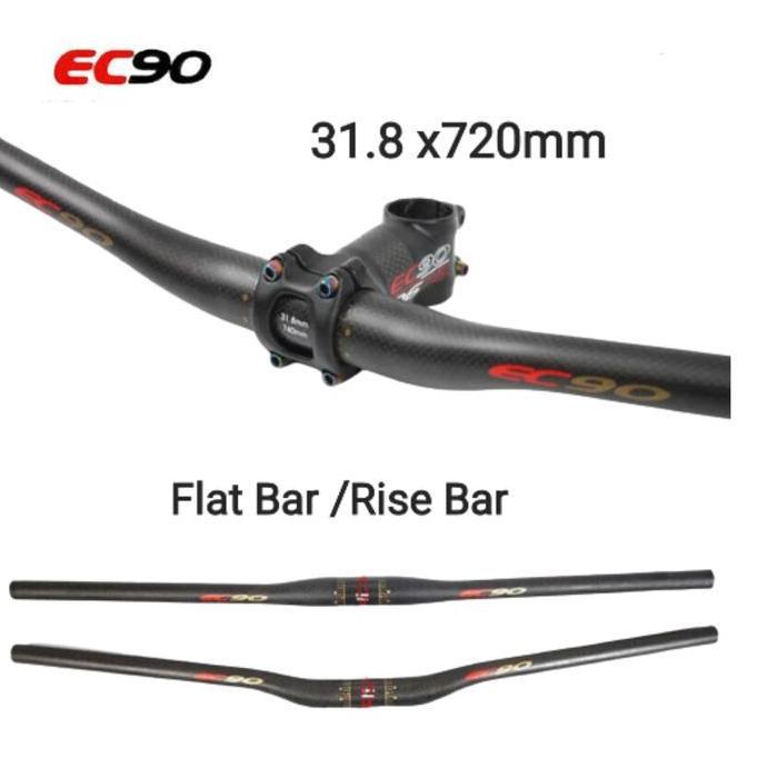 PROMO - Handlebar EC90 Carbon Size 31.8MM - Handlebar Carbon Sepeda MTB Stang