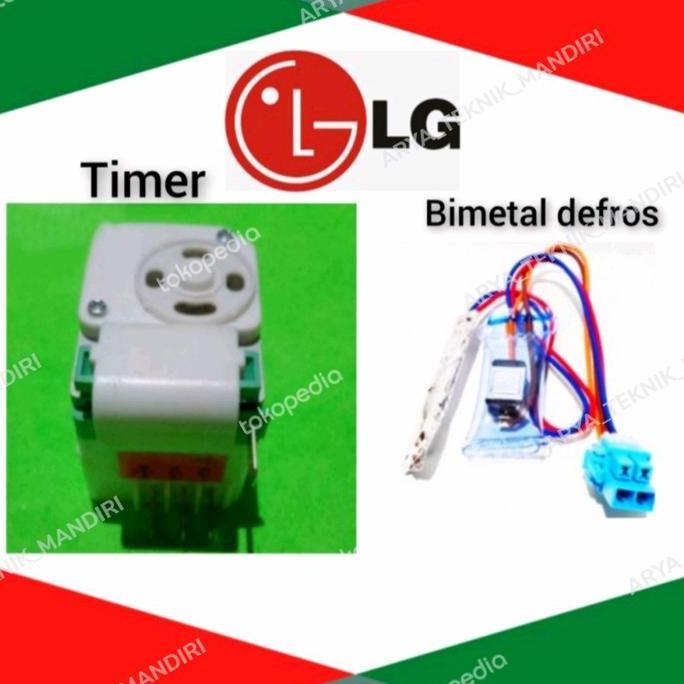 Timer Fuse Bimetal Defros Kulkas LG 2 Pintu Original