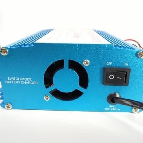 Charger aki Otomatis 20Ampere Cas Aki Mobil 20A Sunpro