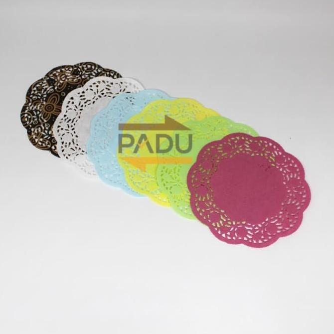 Kertas Doyleys 5.5" (Putih) - 250pcs Alas Toples Kue / Kertas Renda