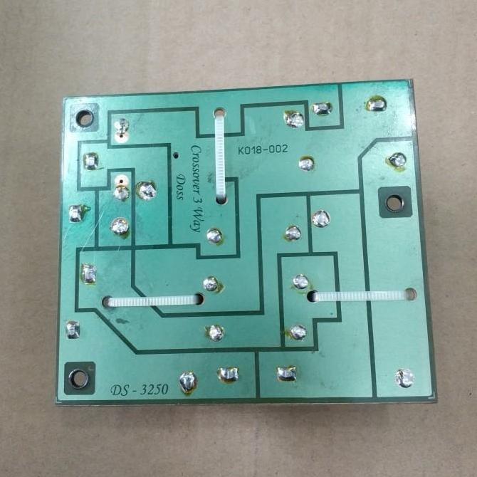 Crossover 3 way doss 100 - 750watt / crossover 3way / crosover 3 way