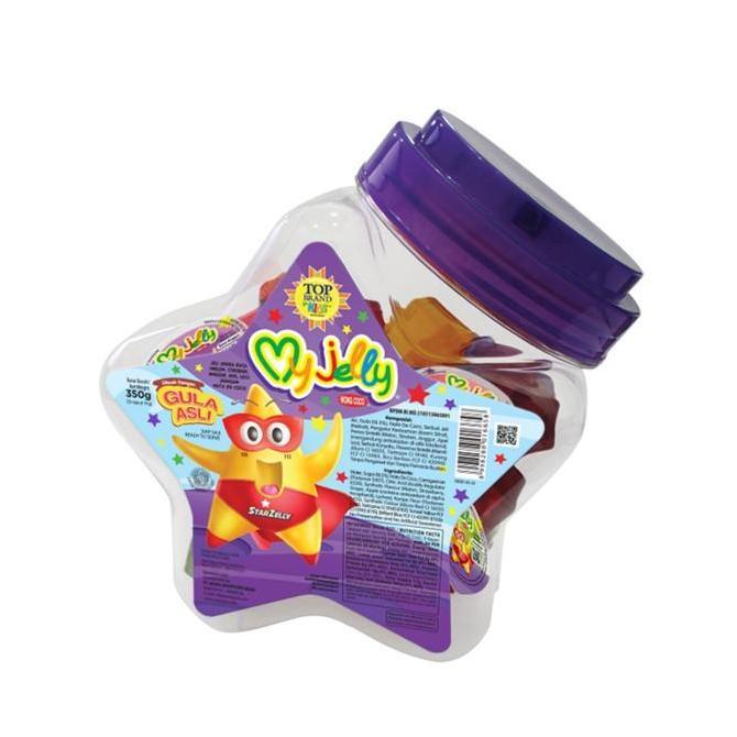 MyJelly 25 pcs - toples bintang