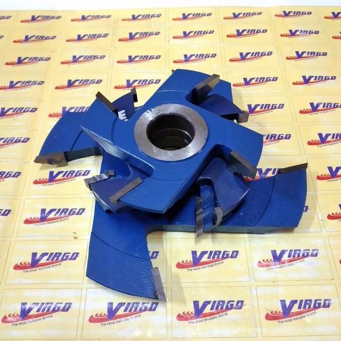 4 MATA PISAU PROFIL ROUTER DUDUK BUNGA PANJANG SPINDLE ALUR PINTU 4PCS