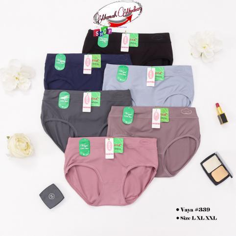 Vaya (12 pcs) Celana Dalam Wanita Art 339 ( Vaya SOFT )/Celana Dalam Wanita/CD Bahan Katun/Dalaman